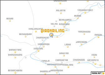 map of Qiaomailing