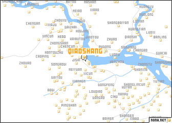 map of Qiaoshang