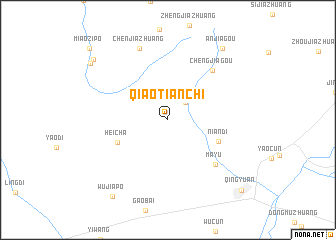 map of Qiaotianchi