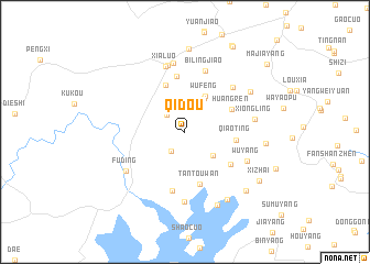 map of Qidou