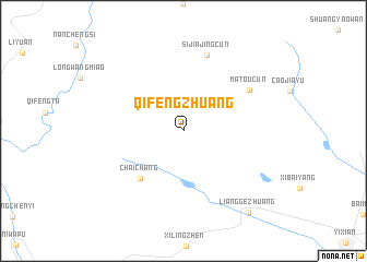 map of Qifengzhuang