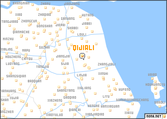 map of Qijiali