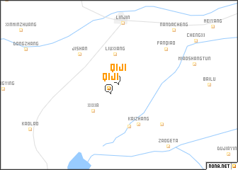 map of Qiji