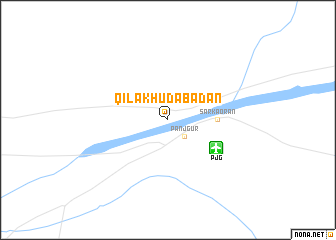 map of Qila Khudābadān