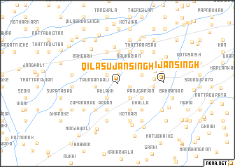 map of Qila Sūjan Singh