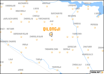 map of Qilongji