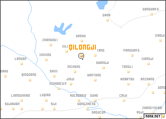 map of Qilongji