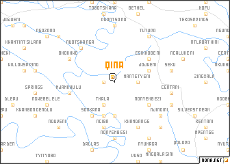 map of Qina