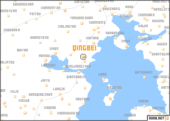 map of Qingbei