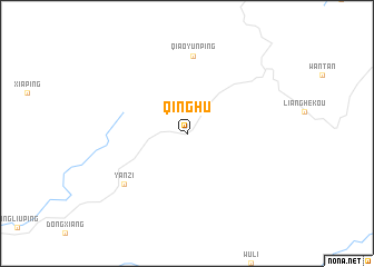 map of Qinghu