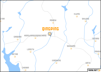 map of Qingping