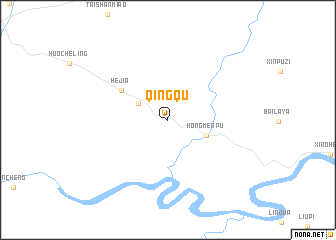 map of Qingqu