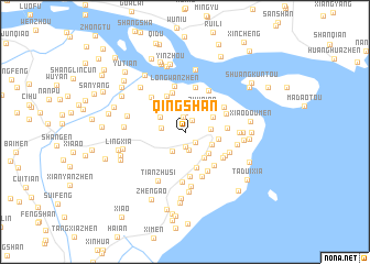 map of Qingshan