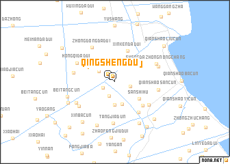 map of Qingshengdu