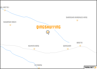 map of Qingshuiying
