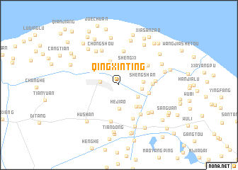 map of Qingxinting