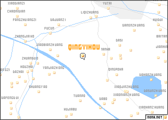 map of Qingyihou