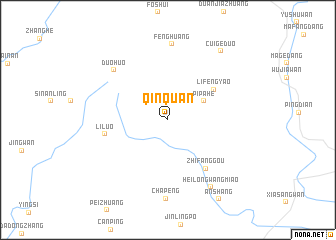 map of Qinquan