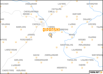 map of Qipanshi