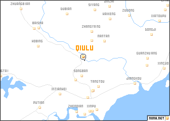 map of Qiulu