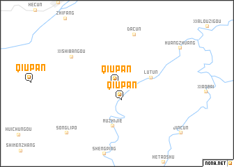 map of Qiupan