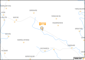 map of Qiyu