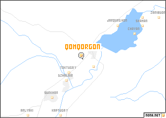 map of Qo\