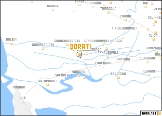 map of Qoratʼi