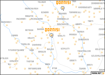 map of Qornisi