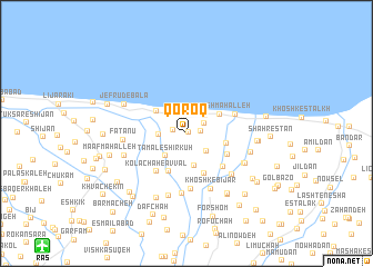 map of Qoroq