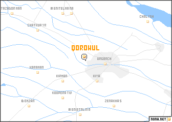 map of Qorowul