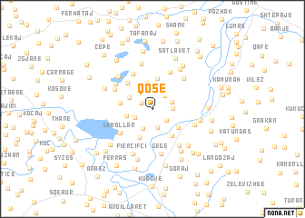 map of Qosë