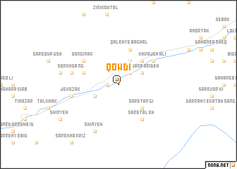 map of Qowdī
