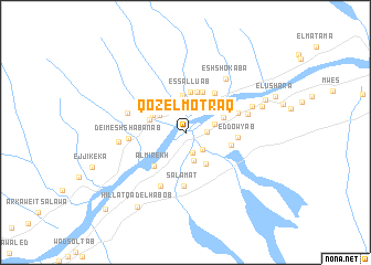 map of Qoz El Motraq