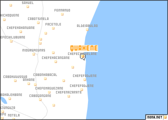 map of Quahene