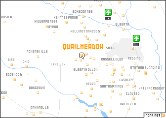 map of Quail Meadow