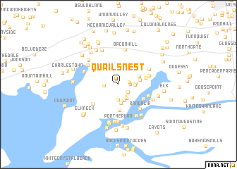 map of Quails Nest