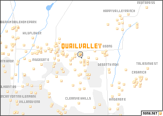 map of Quail Valley