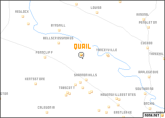 map of Quail