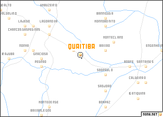 map of Quaitiba