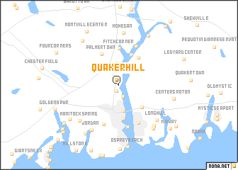 map of Quaker Hill