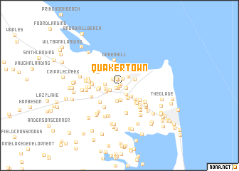 map of Quakertown