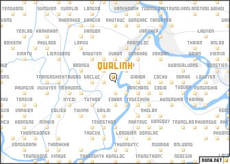 map of Quả Linh