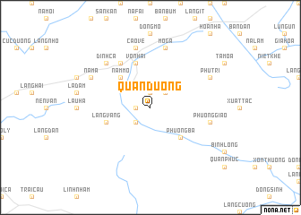 map of Quan Dương