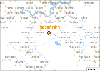 map of Quang Tiên