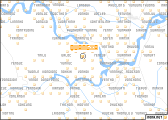 map of Quảng Xá