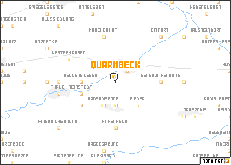 map of Quarmbeck