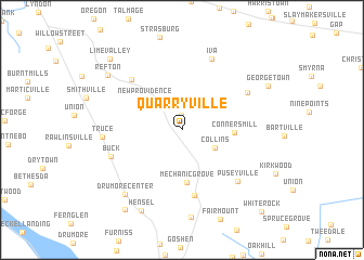 map of Quarryville