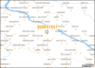 map of Quarstedt