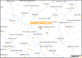 map of Quartarezza